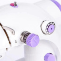 Adjustable needle pitch automatic household mini sewing machine